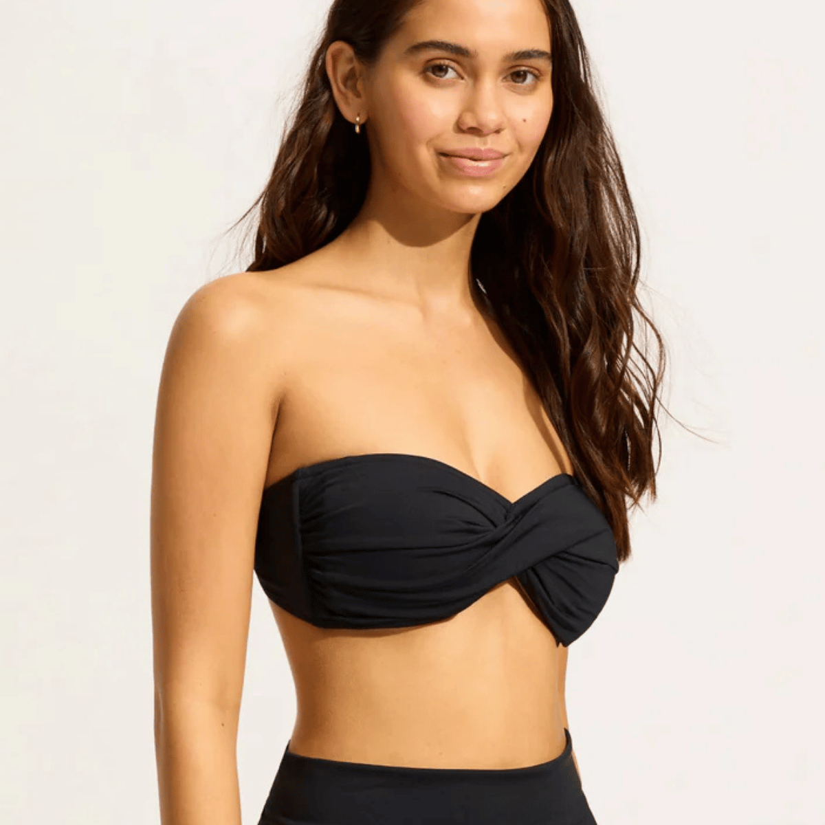 Seafolly Collective bikini top uden bøjle, sort - 33261-942 - BLACK - Black
