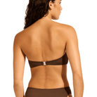 Seafolly Collective bikini top uden bøjle, brun - 33261-942 - DARK CHOC - Dark Chocolate