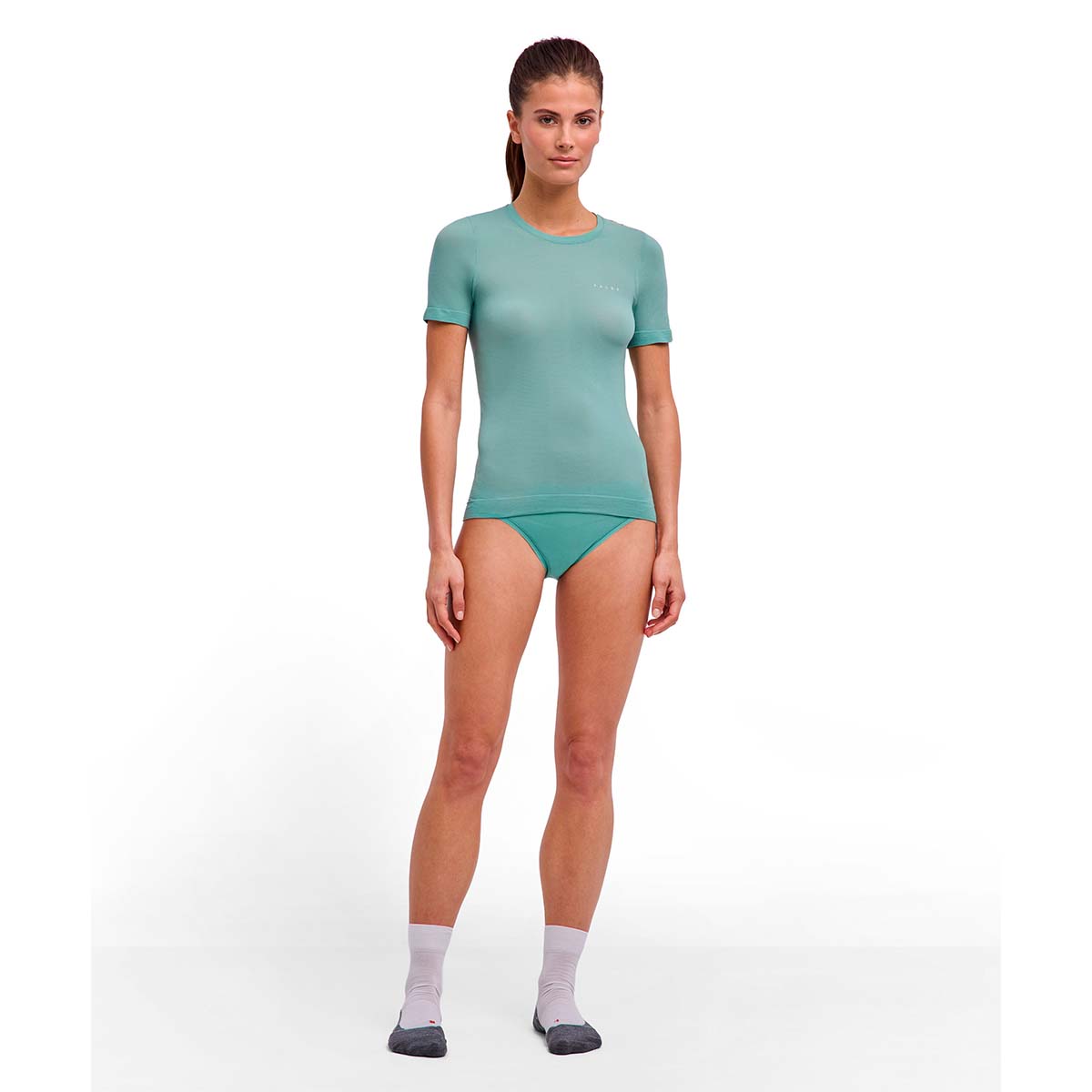 Falke Ultralight Cool trænings-t-shirt, grøn - 33271 - 7527 - Malachite