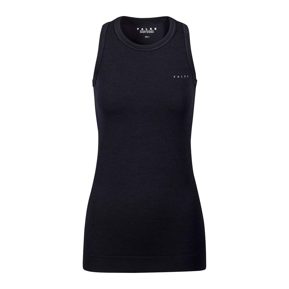 Falke Wool-Tech Light sportstop, sort - 33443 - 3000 - Black