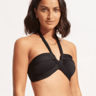 Seafolly Collective bikini top uden bøjle, sort - 33816-942 - BLACK - Black
