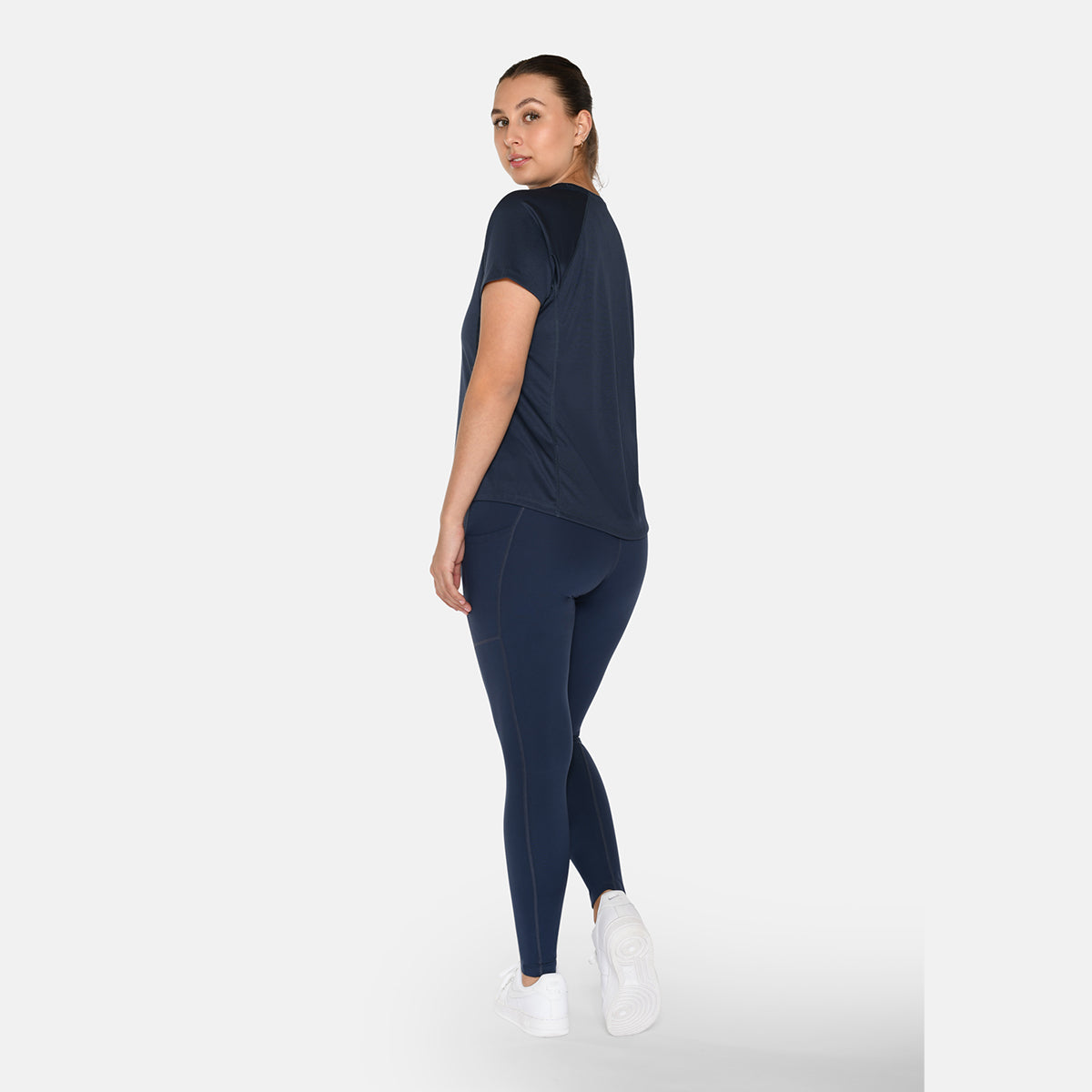 Zebdia Women Sports t-shirt, blå - 30003 - 4025 - Navy