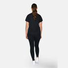 Zebdia Women Sports t-shirt, sort - 35005 - 9001 - Black