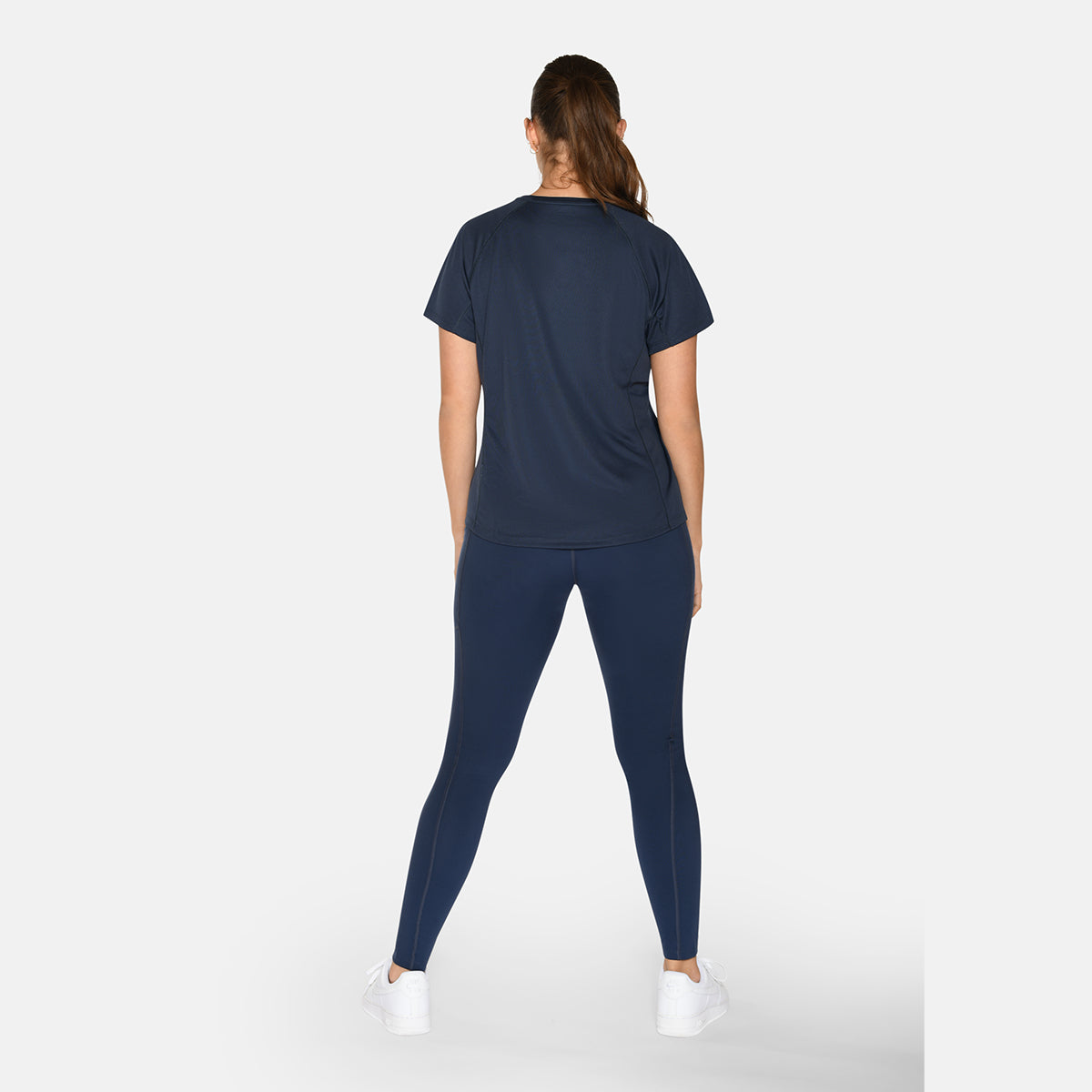 Zebdia Women Sports t-shirt, blå - 35005 - 6002 - Navy