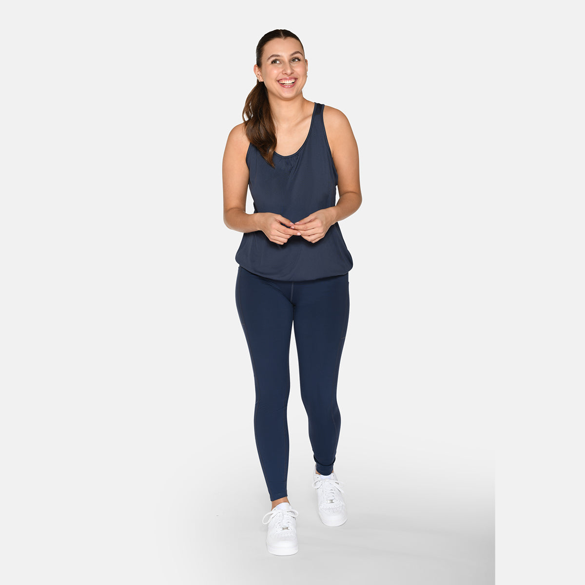 Zebdia Women Sports top, blå - 35050 - 6002 - Navy