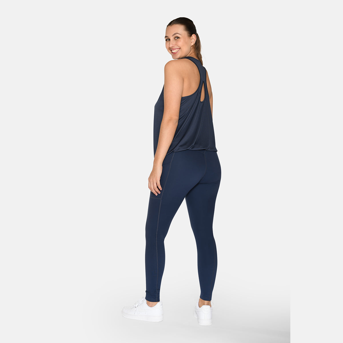 Zebdia Women Sports top, blå - 35050 - 6002 - Navy