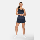 Zebdia top, blå - 12850 - 4025 - Navy