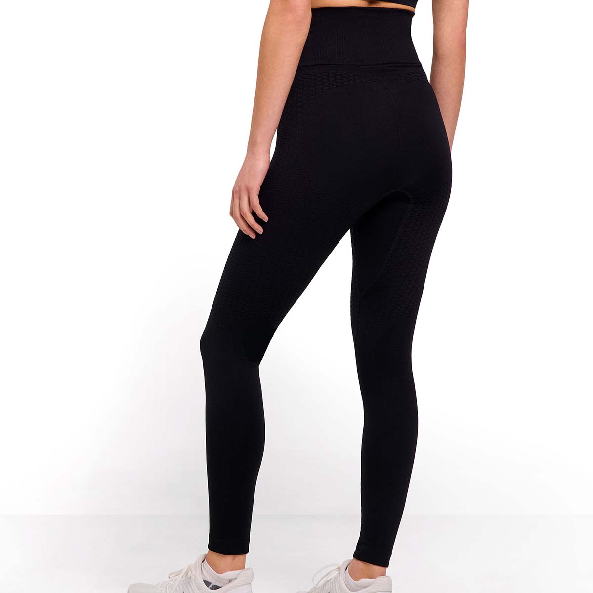 Falke Cellulite Control Light sports tights, sort - 38343 - 3000 - Black