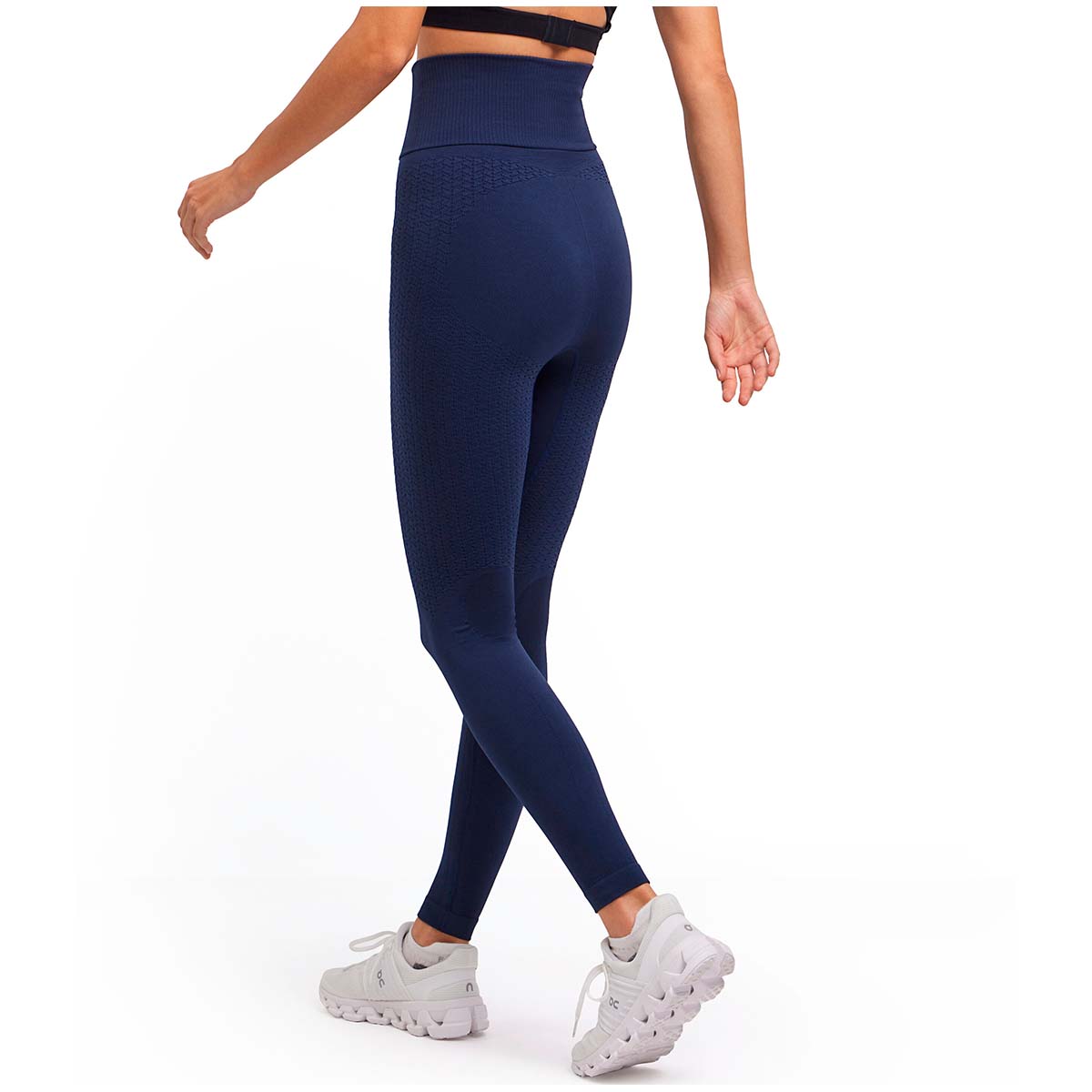 Falke Cellulite Control Light sports tights, blå - 38343 - 6116 - Space Blue
