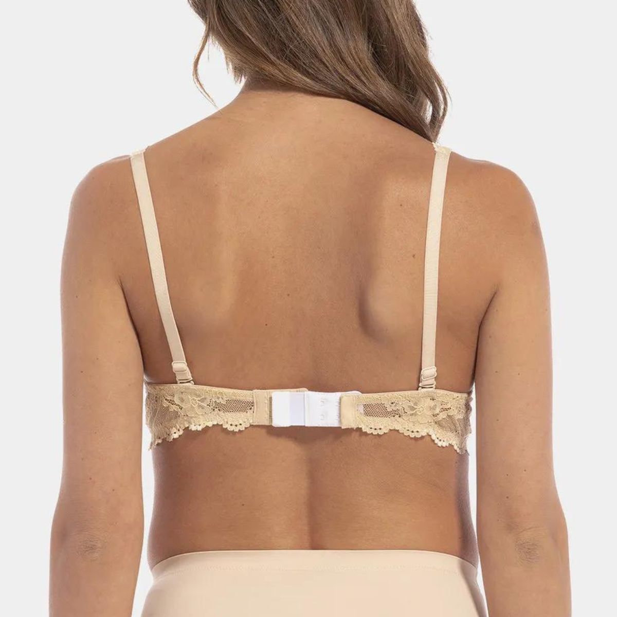 Magic Bodyfashion BH-forlænger, multi - 38BE235 - WHITE/BLACK/SKIN - White/Black/Skin