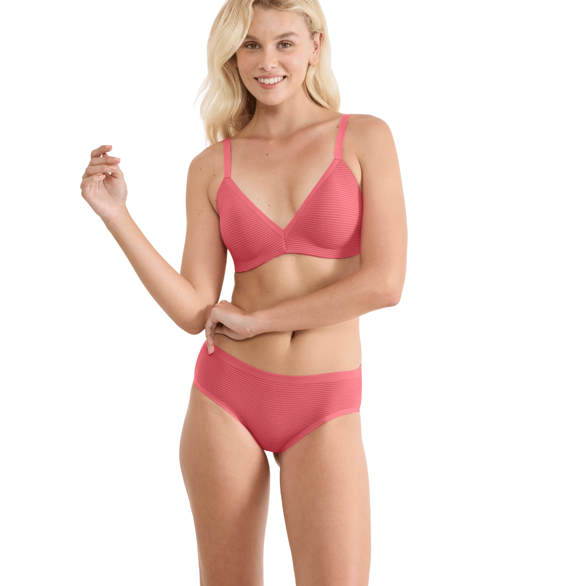 Sloggi Zero Feel Air hipster trusse, orange - 10226718 - 00AC - Flamingo