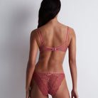Aubade Feeling Myself balconette BH, lyserød - 3AF14 - ROSW - Rosewood