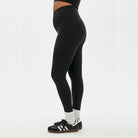 Girlfriend Collective Compressive high rise 7/8 leggings, sort - 4008 - BLACK - Black