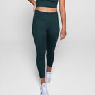 Girlfriend Collective Compressive high rise 7/8 leggings, grøn - 4008 - MOSS - Moss