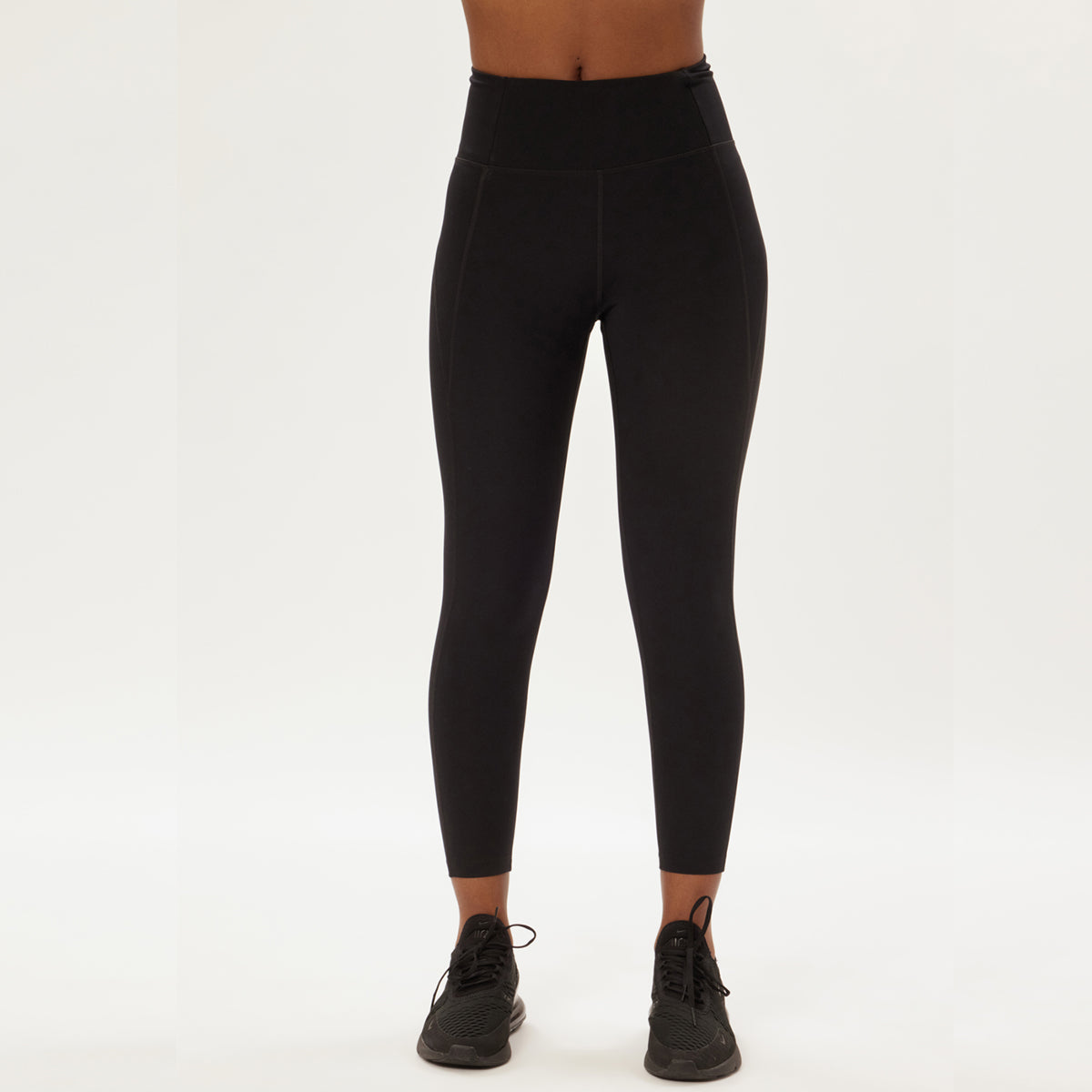 Girlfriend Collective Float seamless high rise leggings, sort - 4021 - BLACK - Black