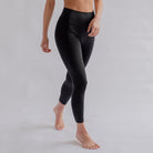 Girlfriend Collective Float seamless high rise leggings, sort - 4022 - - Black