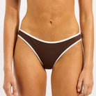 Seafolly Beach Bound hipster bikinitrusse, brun - 40316 - 072 - Dark Chocolate