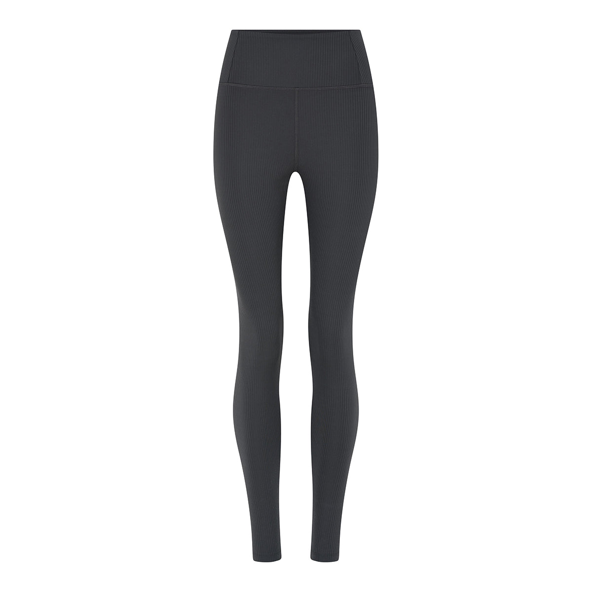 Girlfriend Collective Collective Rib long leggings, sort - 4034 - BLACK - Black