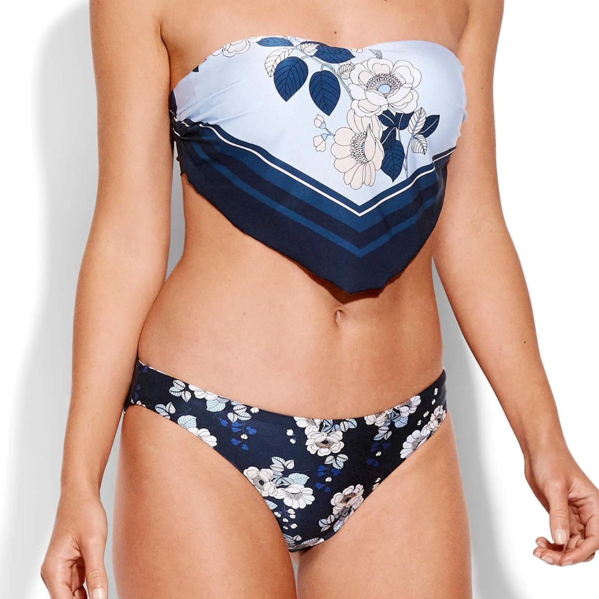 Seafolly Splendour tai bikinitrusse, blå - 40473 - 613 - Blue