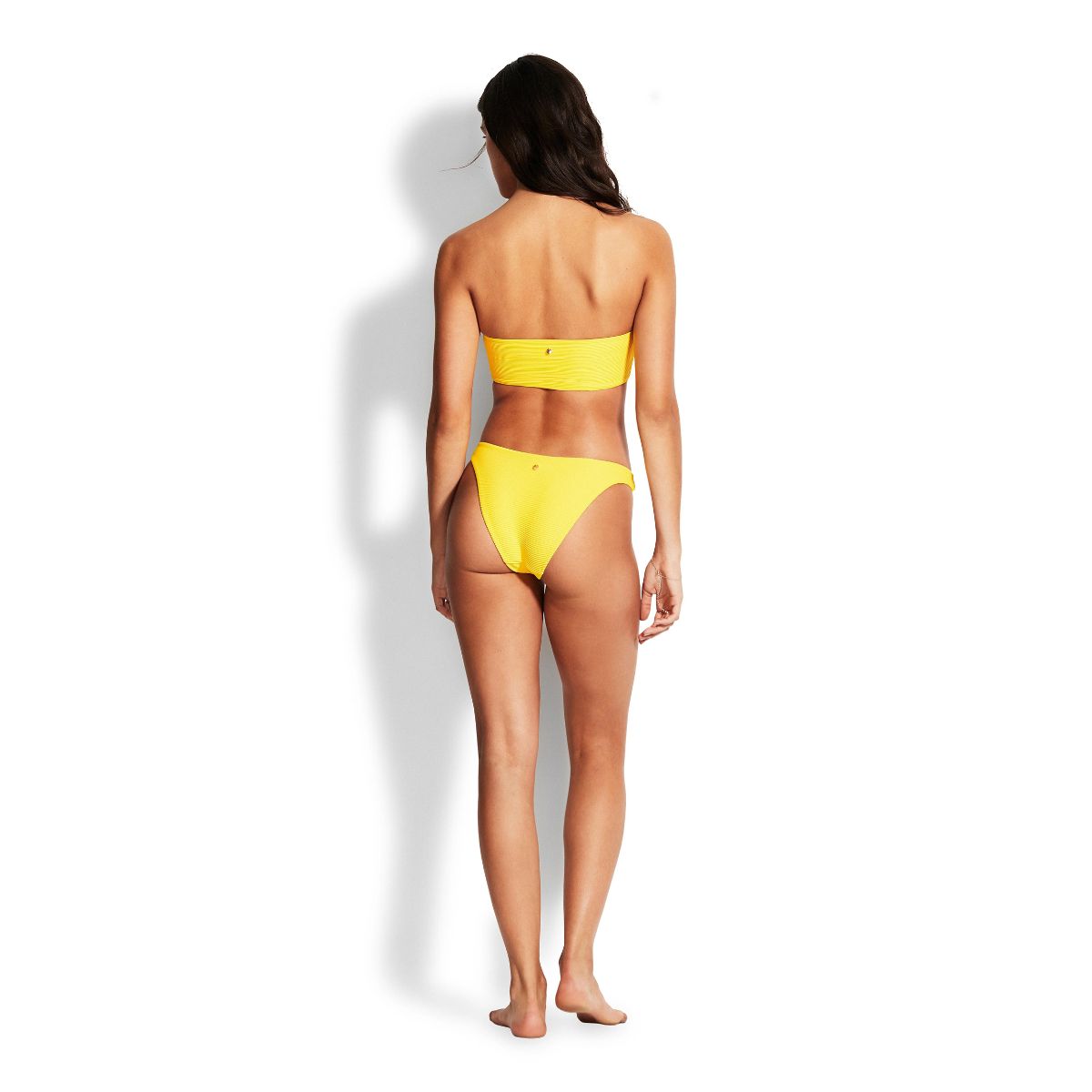 Seafolly Essentials hipster bikinitrusse, gul - 40473-640 - S - Sunflower