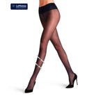 Falke Vitalize 20 Den støttestrømpebukser, sort - 40542 - 3009 - Black