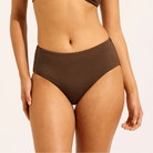 Seafolly Collective maxi bikinitrusse, brun - 40586-942 - DARK CHOC - Black