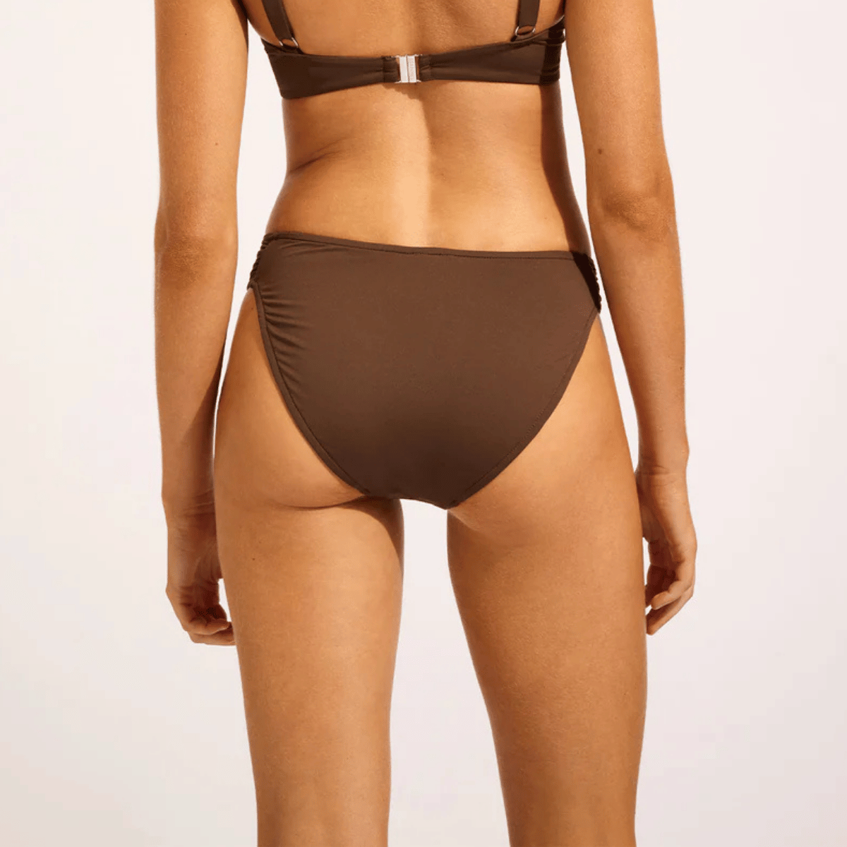 Seafolly Collective tai bikinitrusse, brun - 40726-942 - DARK CHOC - Dark Chocolate