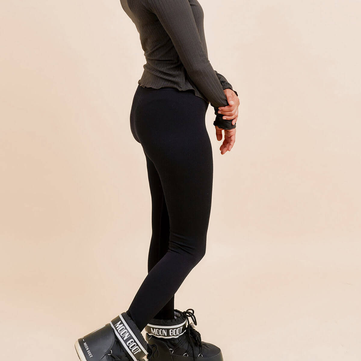Copenhagen Cartel Form Seamless leggings, sort - 41261 - Nero - Nero
