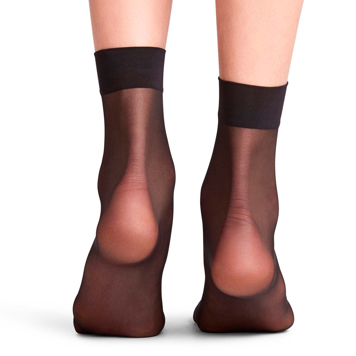 Falke Seidenglatt 15 Den ankelstrømper, sort - 41390 - 3009 - Black