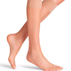 Falke Shelina 12 Den knæstrømper, beige - 41726 - 4679 - Brasil