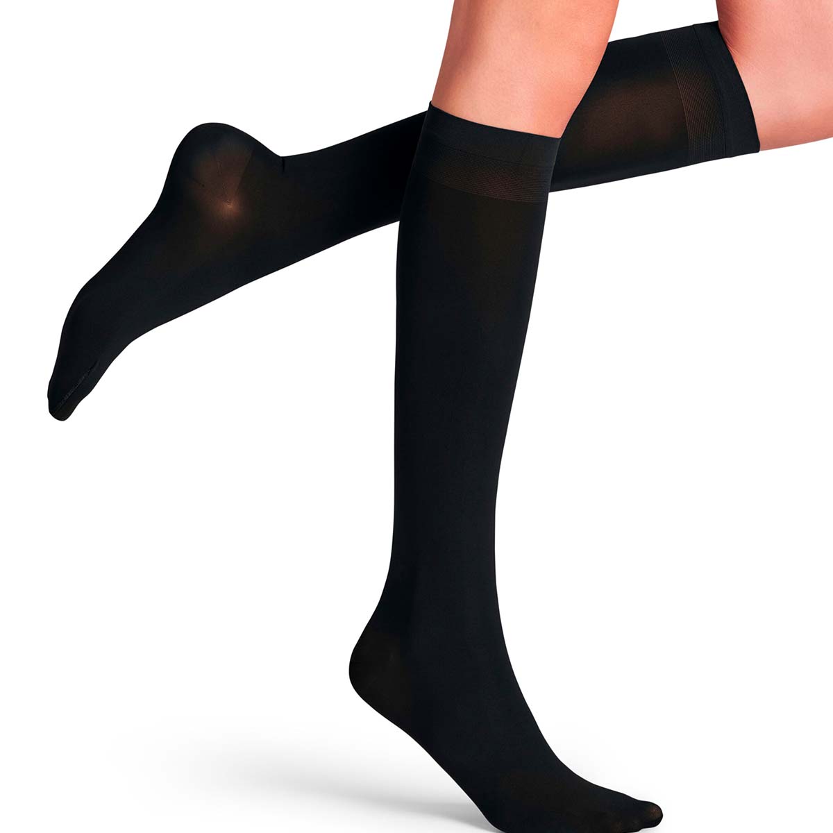 Falke Vitalize støttestrømper, sort - 41746 - 3009 - Black