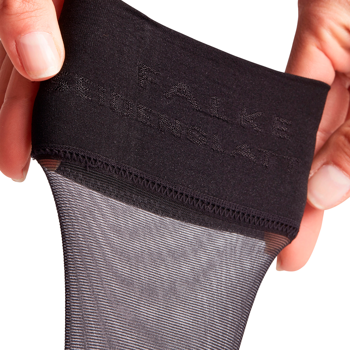 Falke Seidenglatt 15 Den knæstrømper, sort - 41790 - 3009 - Black