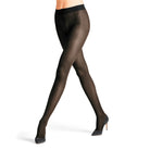 Falke Chevron strømpebukser, sort - 42351 - 3009 - Black