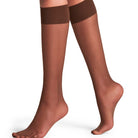 Falke Pure Matt 20 Den knæstrømper, brun - 43122 - 5179 - Brenda