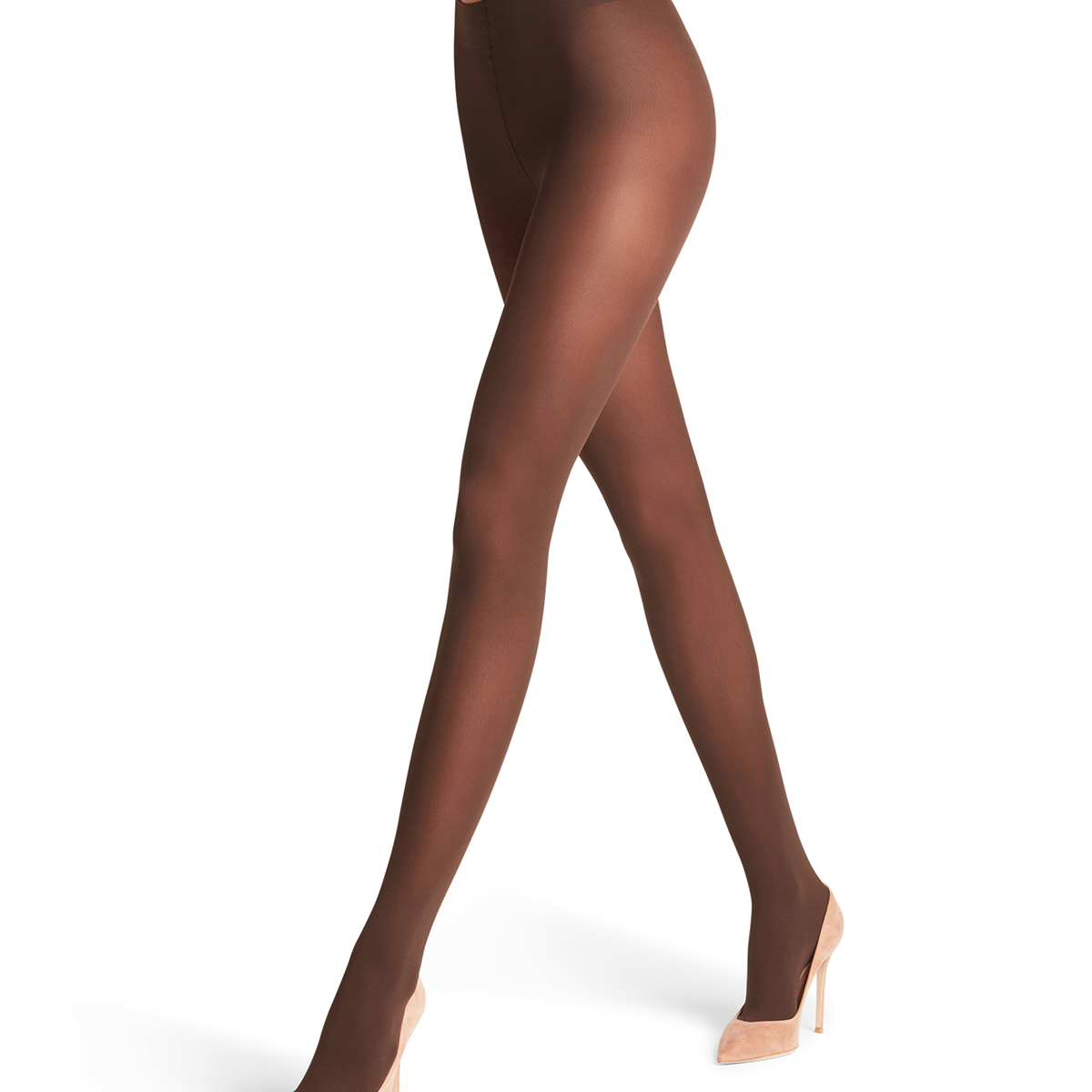 Falke Pure Matt 50 Den strømpebukser, brun - 43150 - 5179 - BRENDA