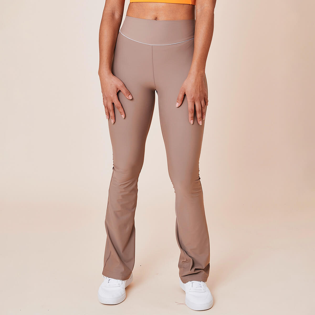 Copenhagen Cartel Peak leggings, brun - 43906 - Hazel - Hazel
