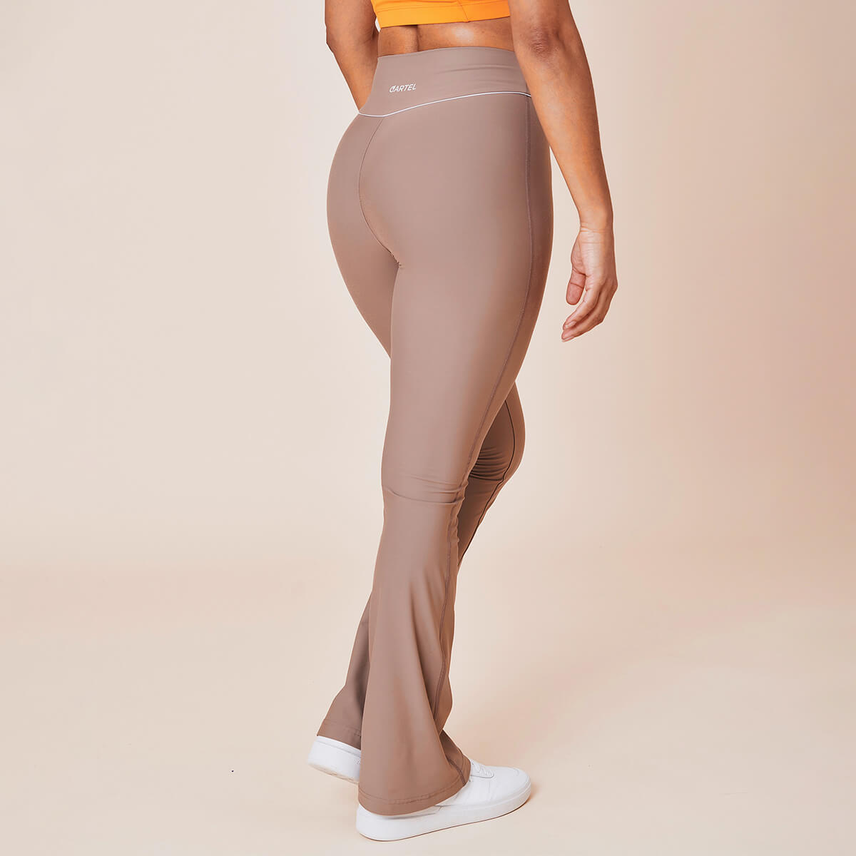 Copenhagen Cartel Peak leggings, brun - 43906 - Hazel - Hazel