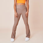 Copenhagen Cartel Peak leggings, brun - 43906 - Hazel - Hazel