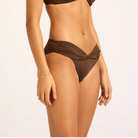 Seafolly Collective hipster bikinitrusse, brun - 44320-942 - DARK CHOC - Dark Chocolate