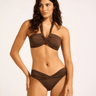 Seafolly Collective hipster bikinitrusse, brun - 44320-942 - DARK CHOC - Dark Chocolate