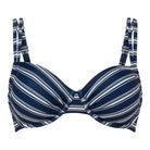 Wiki Naxos bikini top med bøjle, blå - 3466 - W449 - Naxos