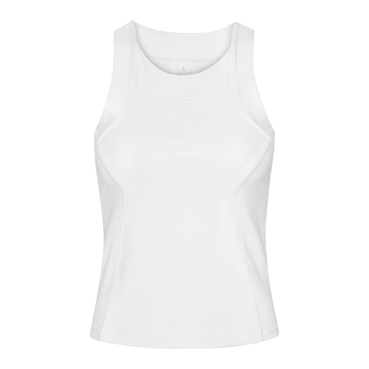Copenhagen Cartel Tiebreak Sportivo top, hvid - 44903 - Shell - Shell