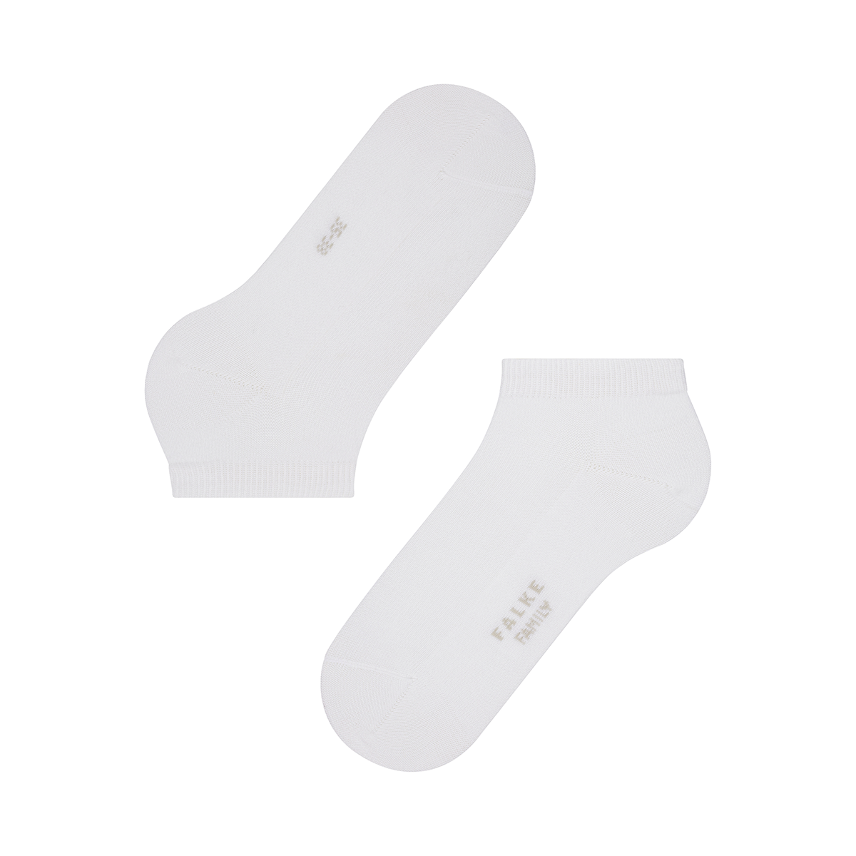 Falke Family Sneaker ankelstrømper, hvid - 46489 - 2009 - White