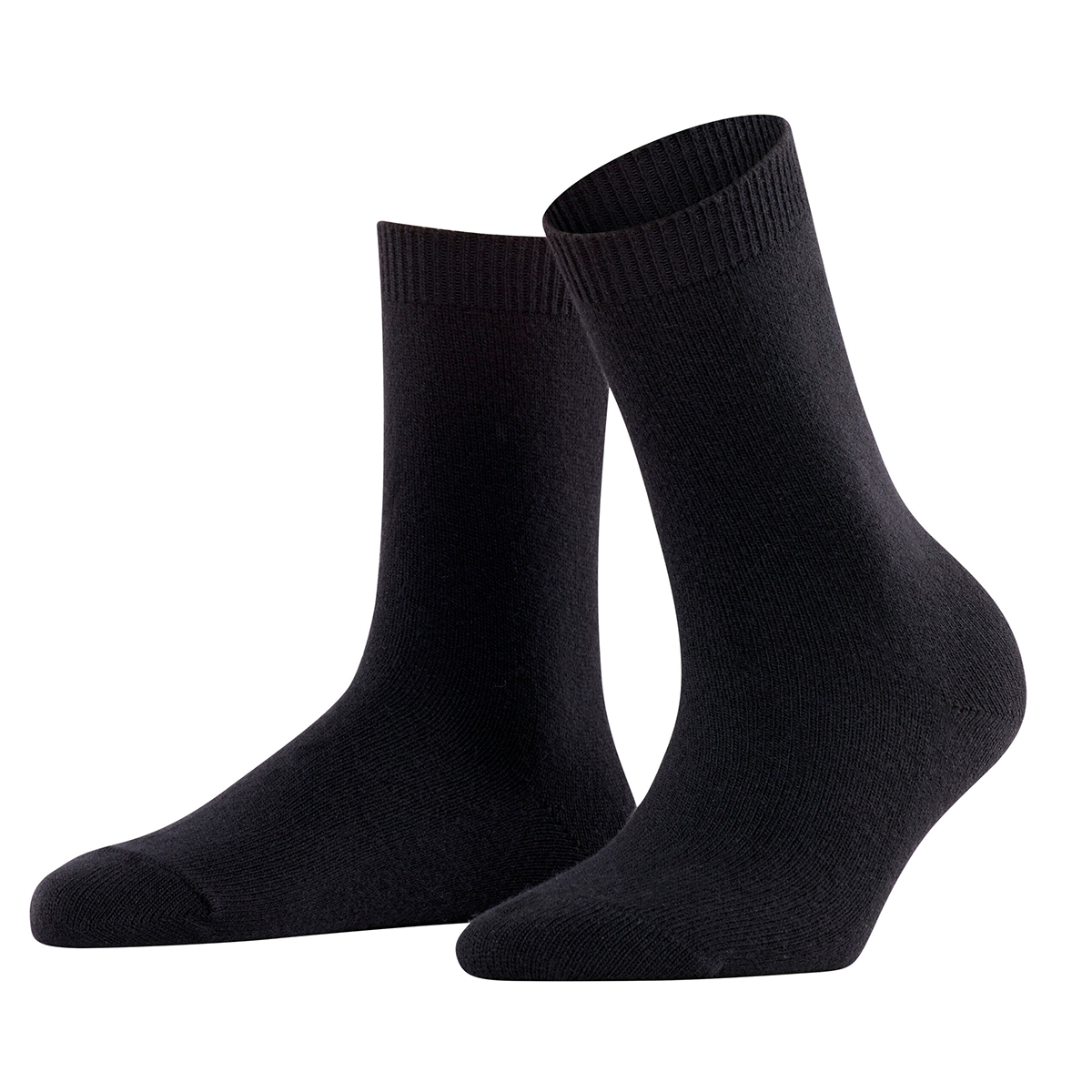 Falke Cosy Wool strømper, sort - 47050 - 3000 - Black