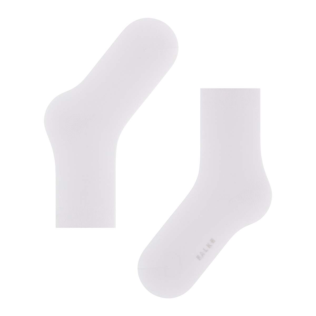 Falke Cotton Touch strømper, hvid - 47105 - 2000 - White