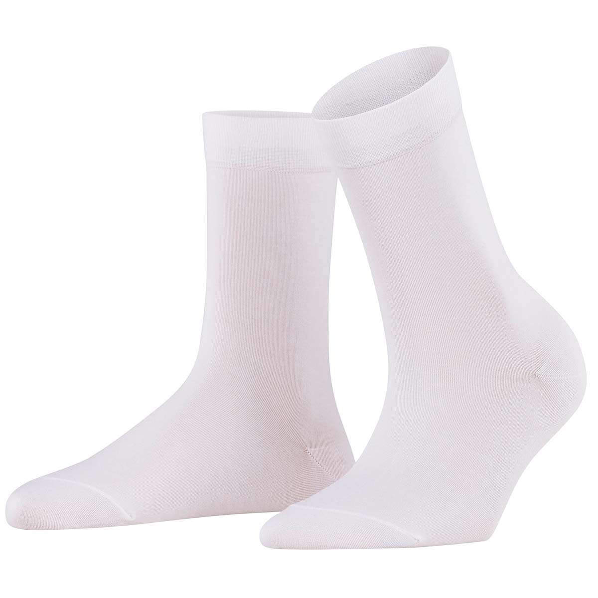 Falke Cotton Touch strømper, hvid - 47105 - 2000 - White