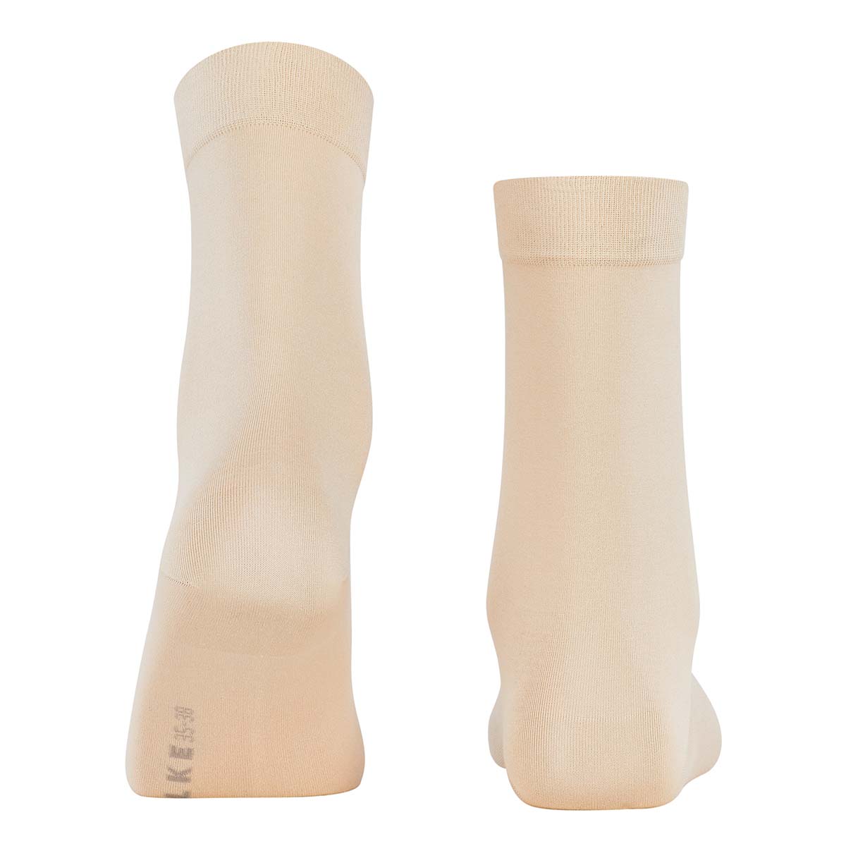 Falke Cotton Touch strømper, beige - 47105 - 4011 - Cream