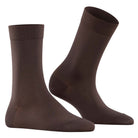 Falke Cotton Touch strømper, brun - 47105 - 5233 - Dark Brown
