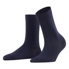 Falke Cotton Touch strømper, blå - 47105 - 6370 - Dark Navy