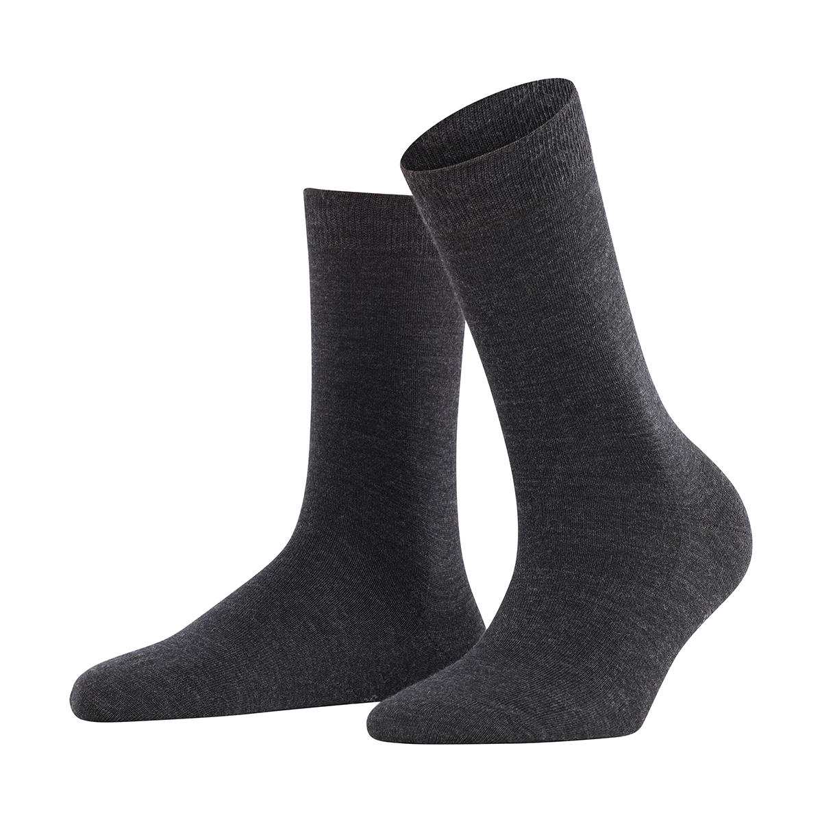 Falke Softmerino strømper, grå - 47488 - 3089 - Anthra Melange